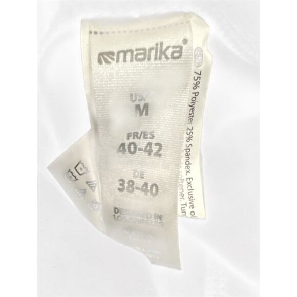 MARIKA Womens Black MId Rise Dynah Performance Biker Shorts Sz M New - Picture 6 of 8